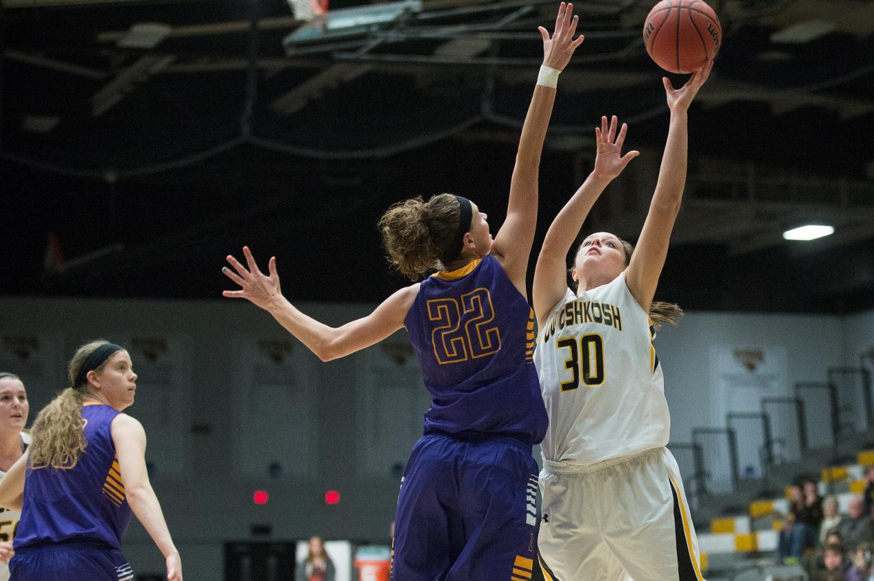 Brittany Mirsberger scored a career-high 18 points.