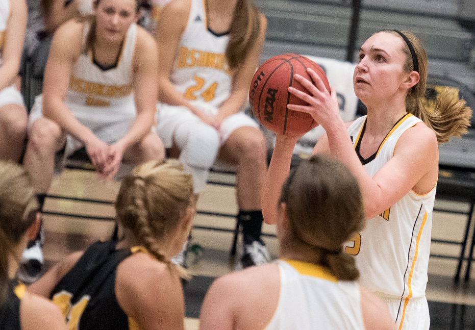 Marissa Selner made all seven shots from the field and 6 of 9 free throws en route to a career-high 20 points.