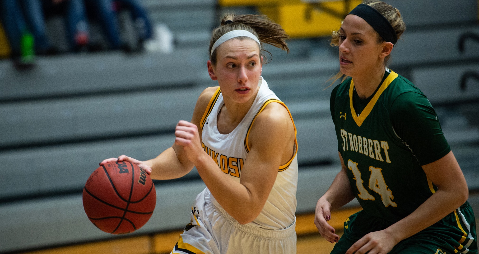Olivia Campbell led UW-Oshkosh with seven assists and three steals against the Green Knights.