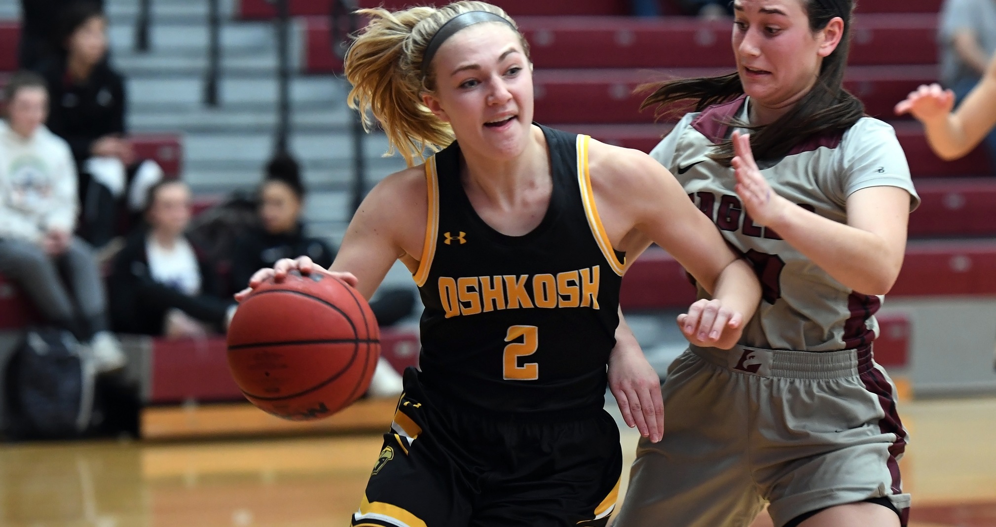 Abby Kaiser had seven points, five rebounds, two assists and two steals against the Eagles.