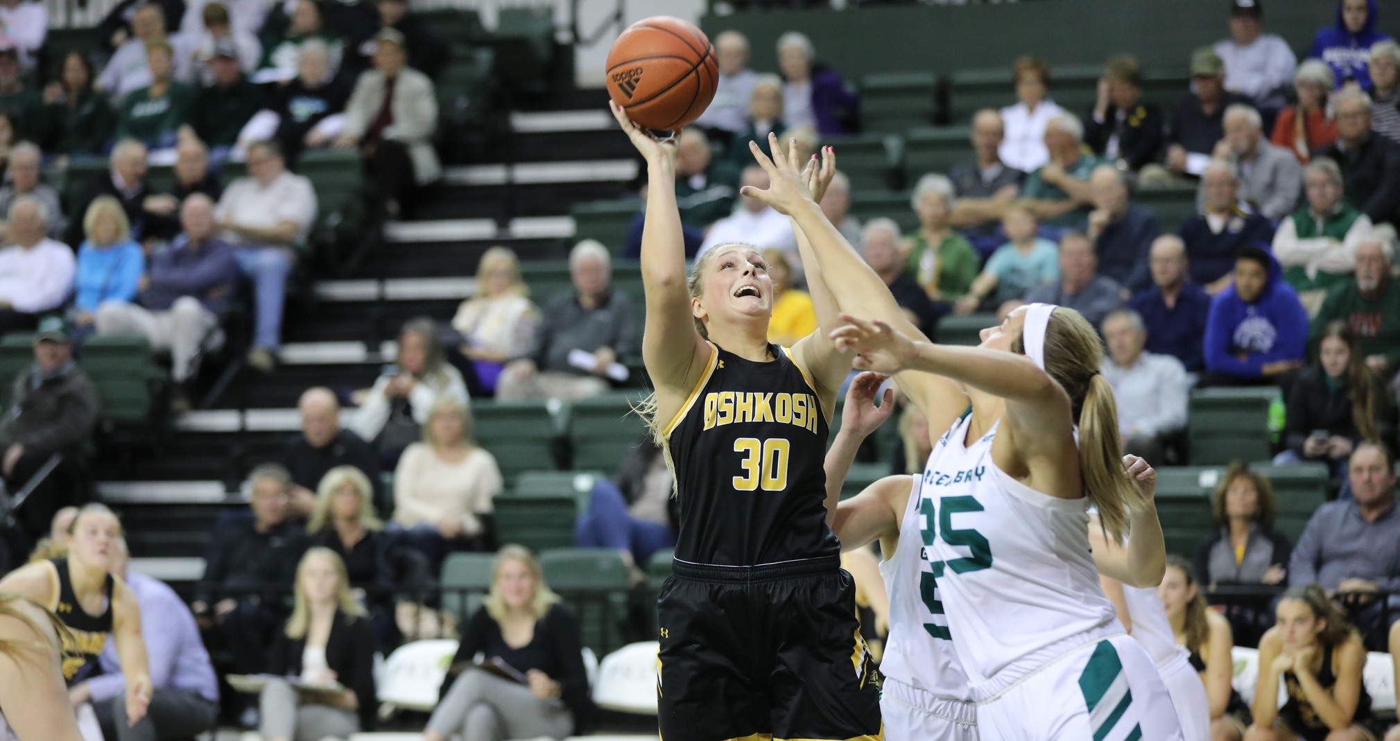 Emily Miller had a career-high 11 points and five rebounds against the Tigers.