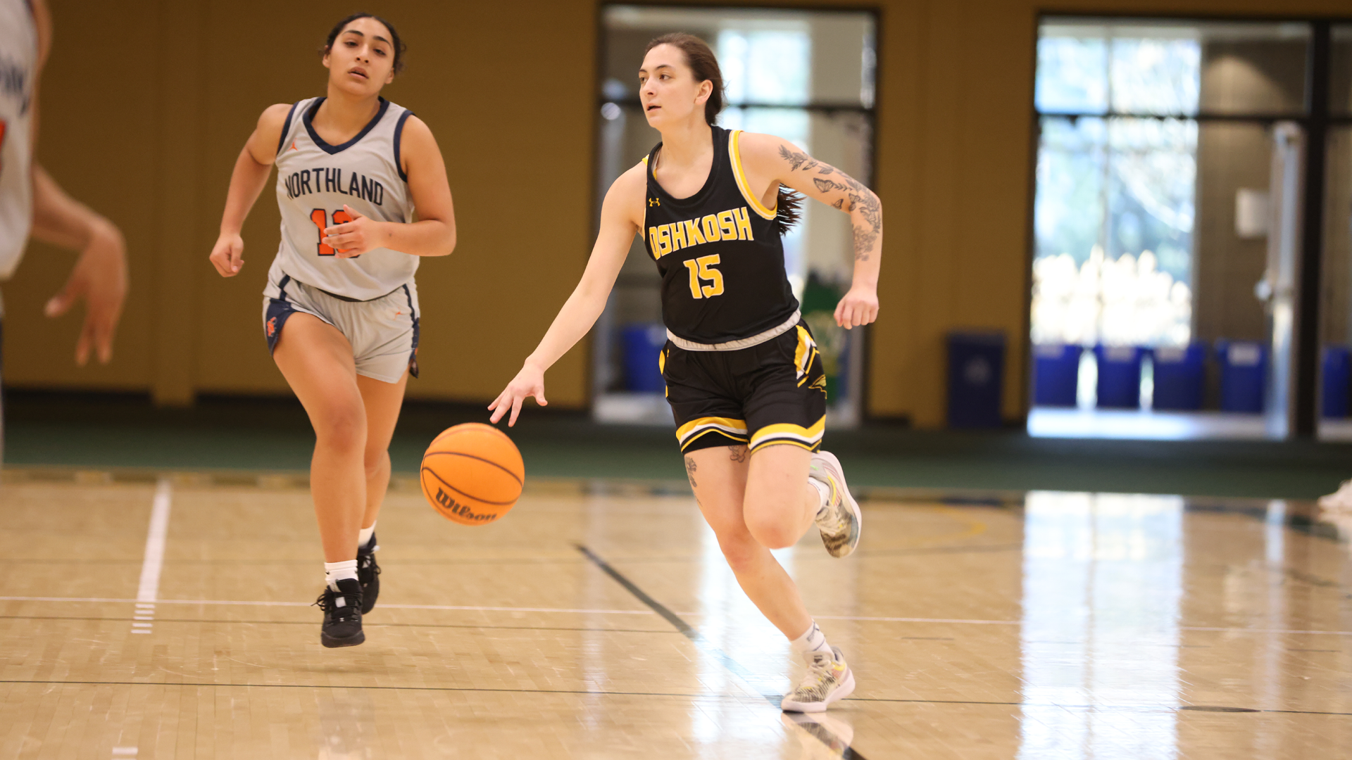 Kennedy Osterman scored 15 points with career highs in free throws (eight) and assists (eight) as the Titans beat Wittenberg on Wednesday