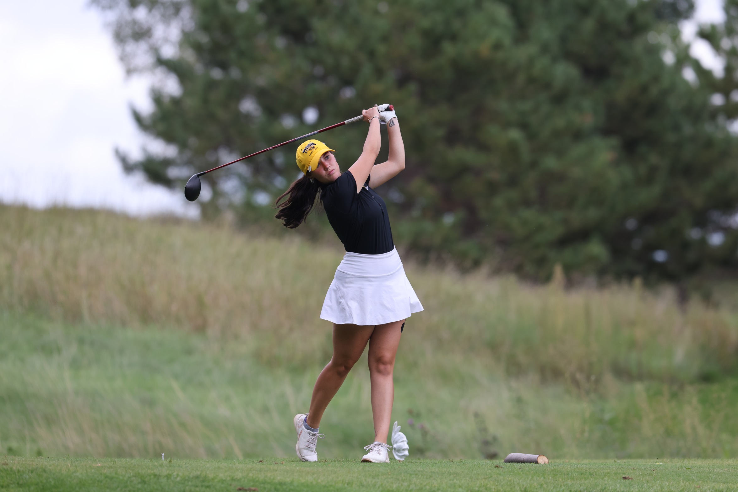 Ava Downie placed second individually for UW-Oshkosh at the Titan Classic.