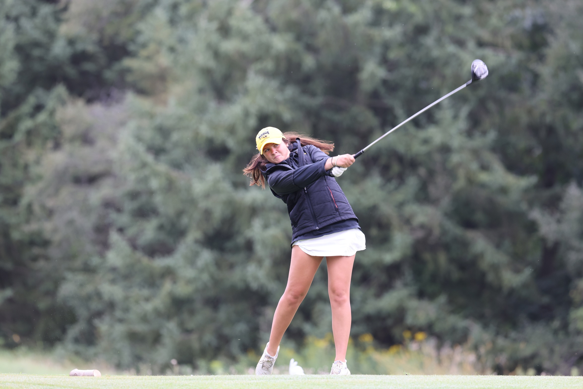 Gwyn Golembiewski carded an 85 for the Titans to close out the Georgianni Blugold Invitational on Sunday.