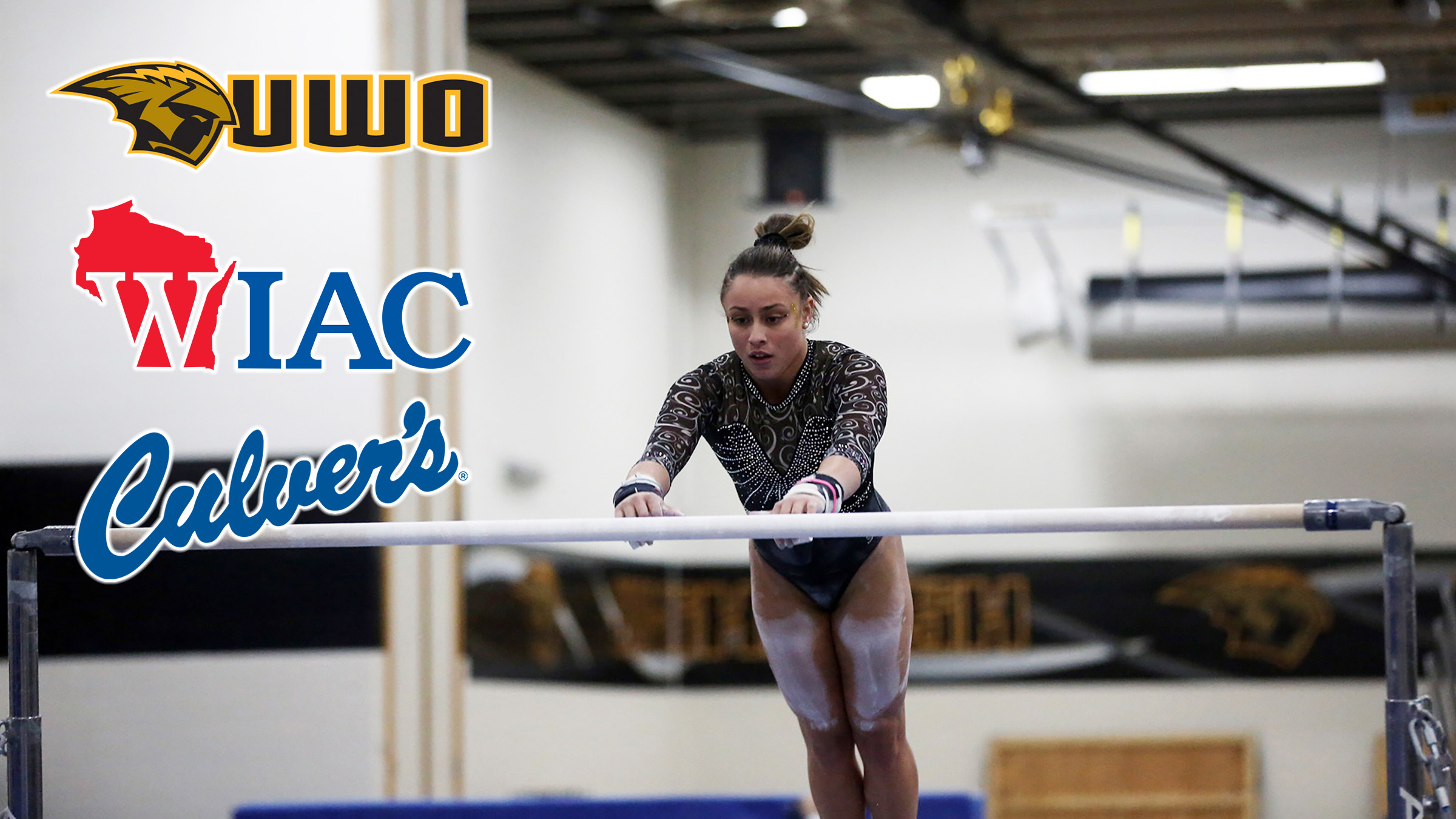 Rahdea Jarvis finished second in the floor exercise, fourth on the vault and 33rd on the uneven bars to help UW-Oshkosh to the 2020 WIAC championship.