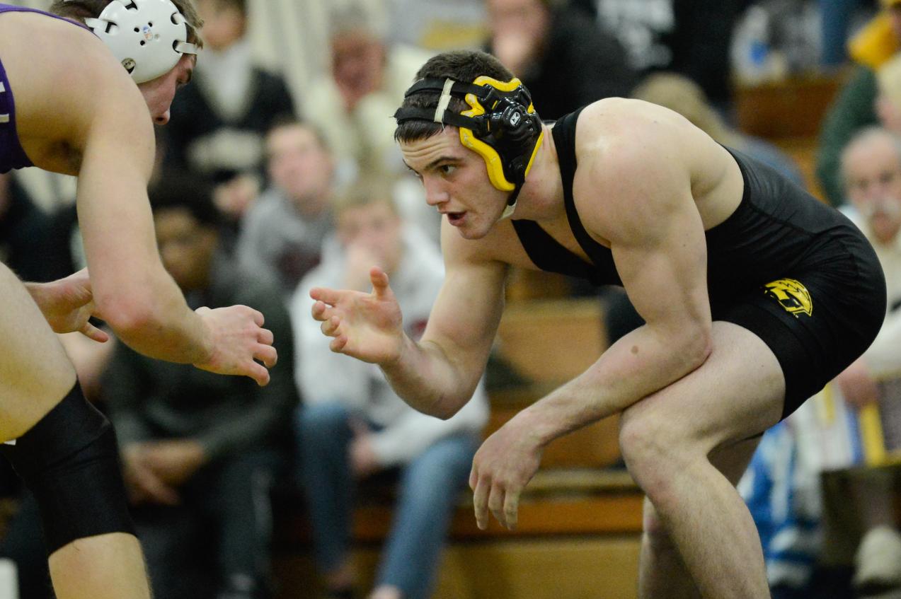 Dan Schiferl pinned all three of his opponents at the West Regional