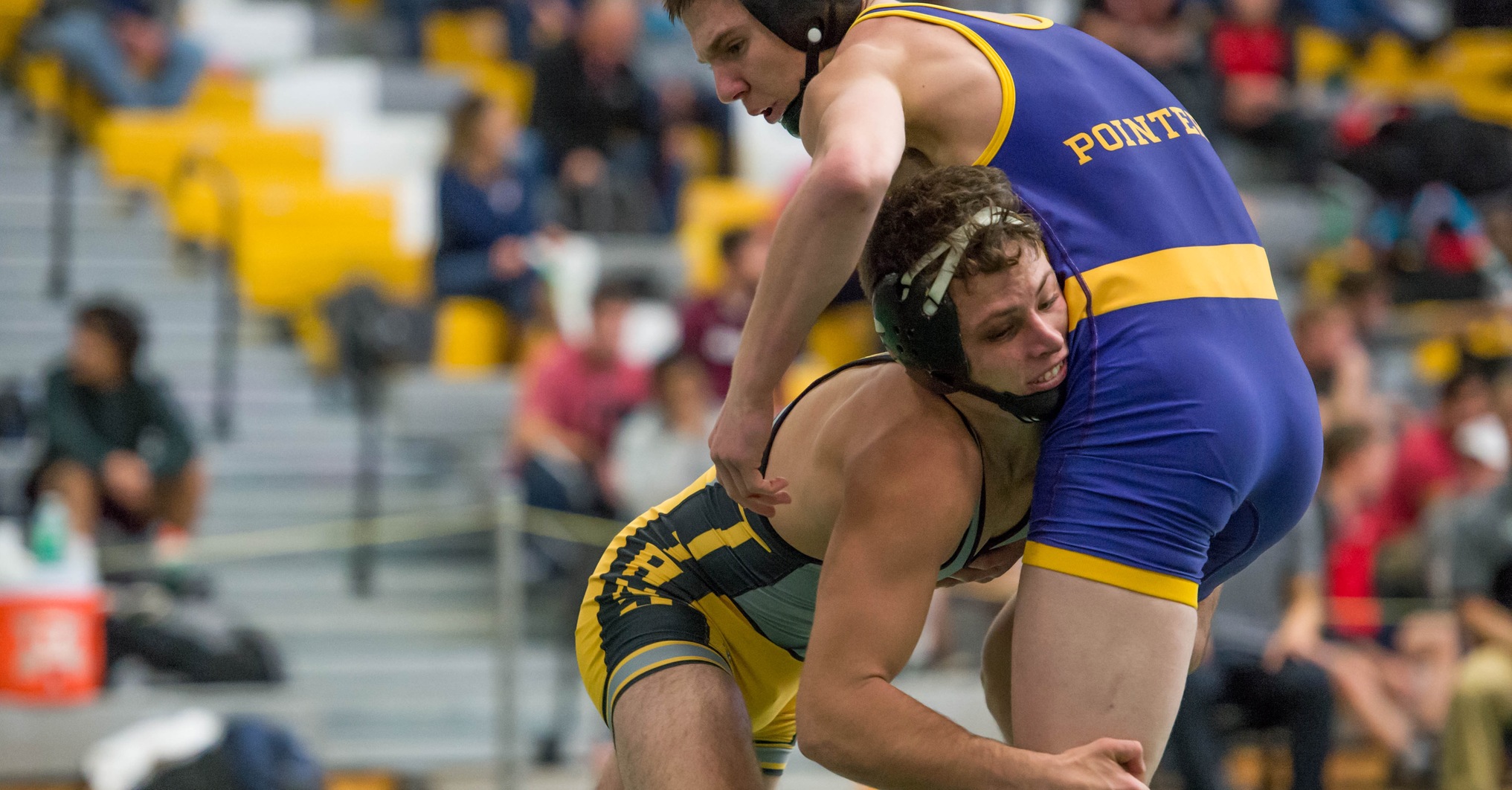 Nate Arquinego placed fourth in the 157-pound weight class at the Dan Gable Open.
