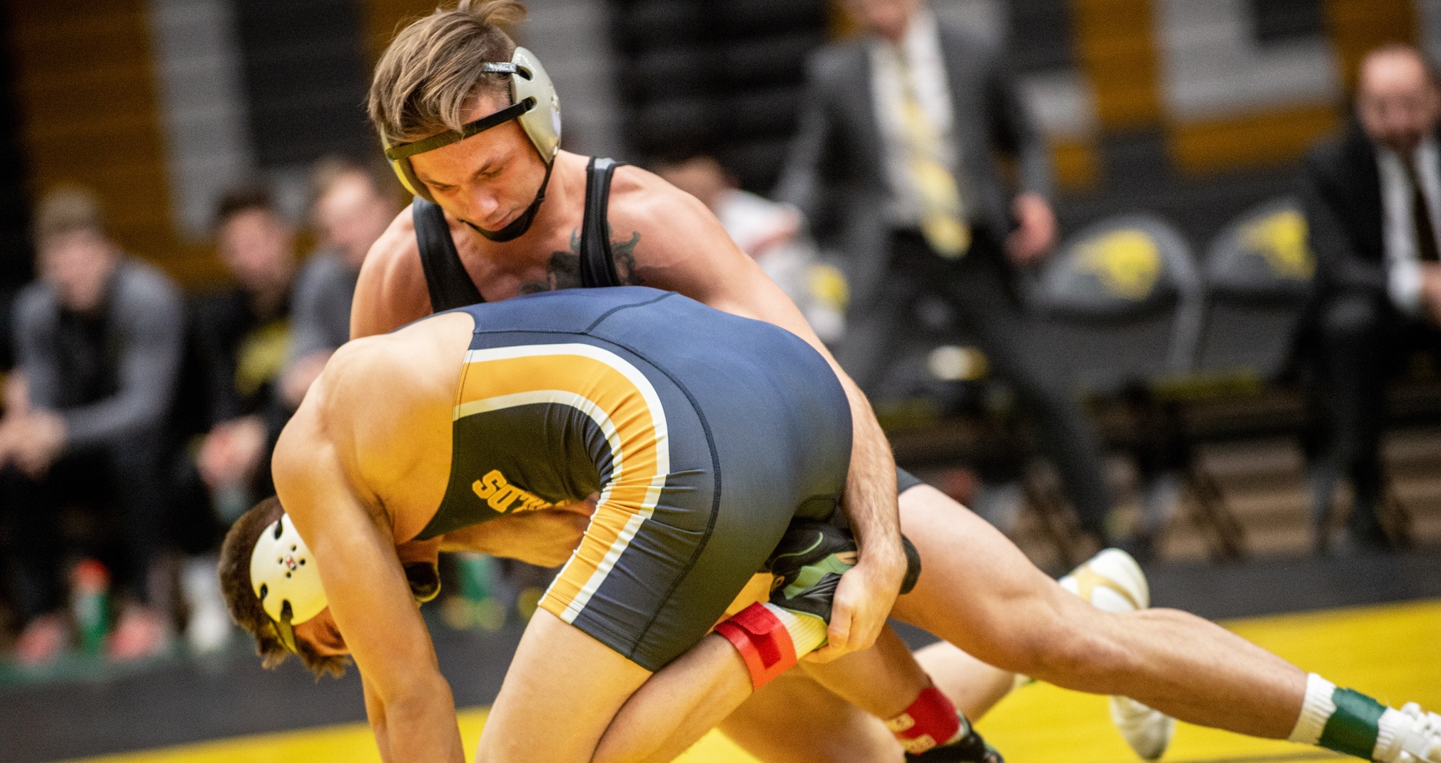 Mark Choinski won the 165-pound title to become a two-time Milwaukee School of Engineering Invitational champion.