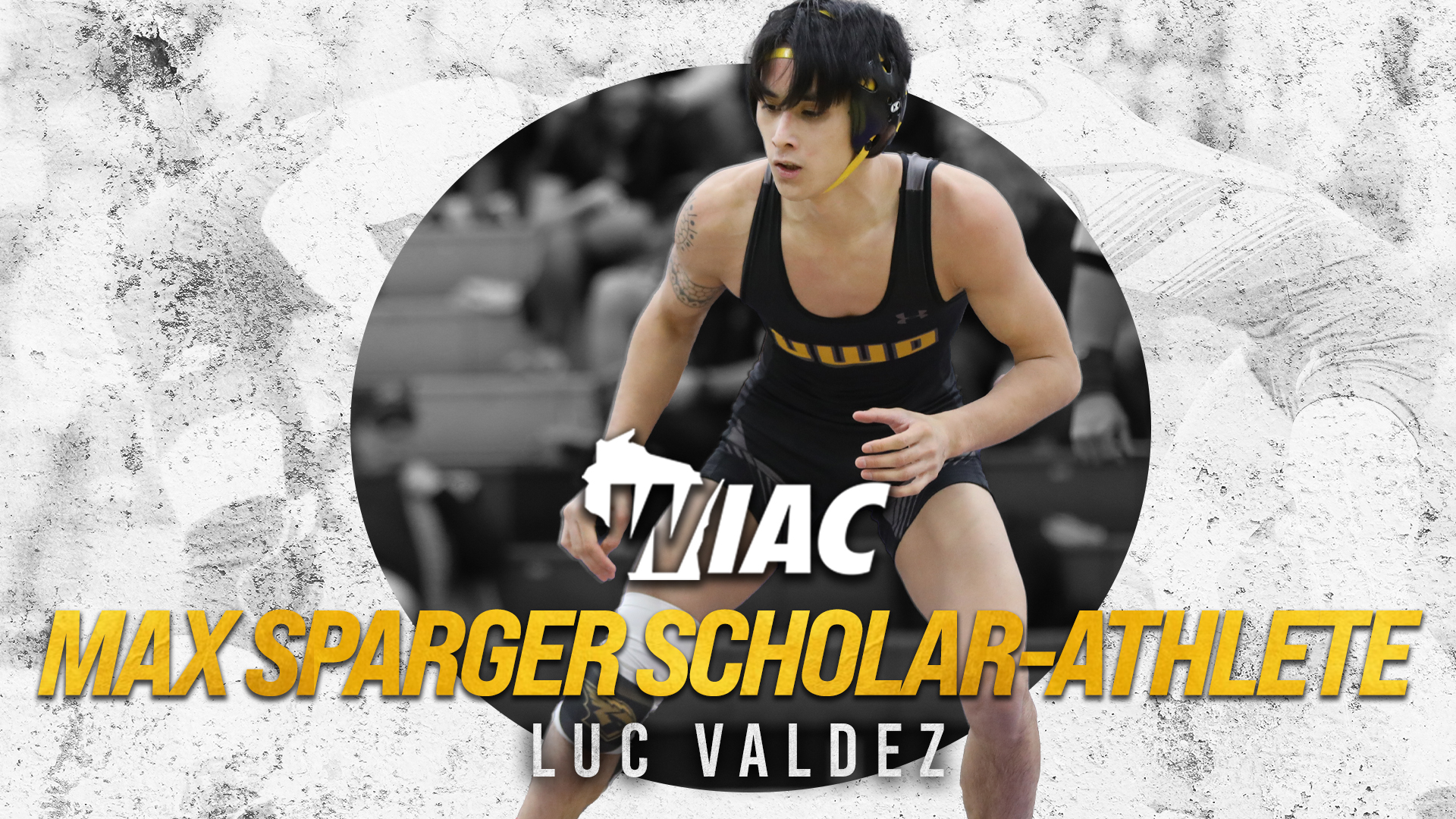 Valdez Named Max Sparger Scholar-Athlete