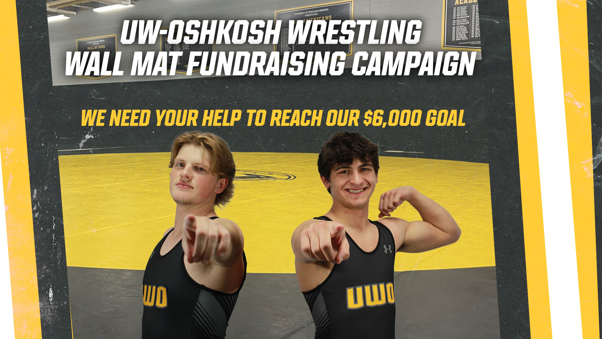 Men's Wrestling Fundraising For New Wall Mats