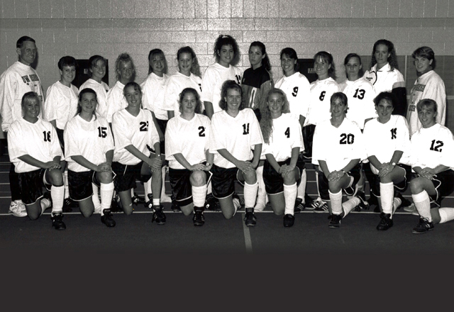 UW-Oshkosh sponsored its first women's soccer team in 1993