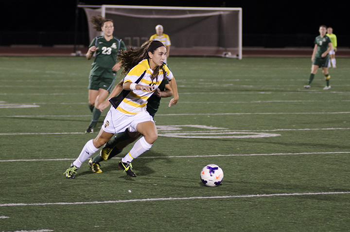 Amanda Baalke's assist on the Titans' first goal was her team-leading third of the year