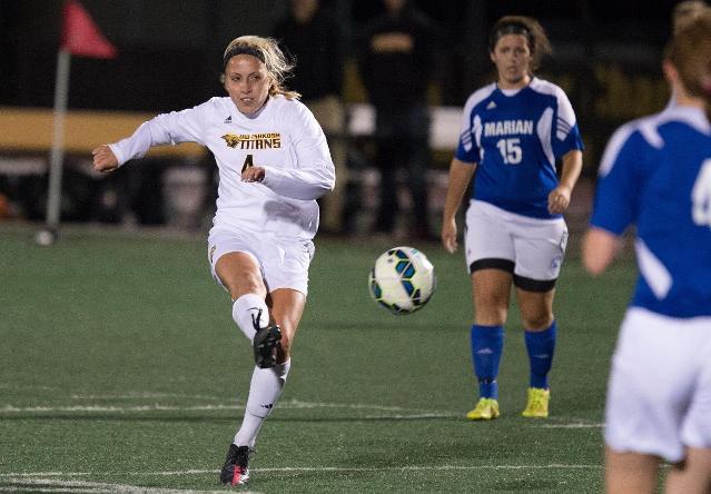 Robyn Elliott has received a pair of All-Region awards during her two seasons at UW-Oshkosh.