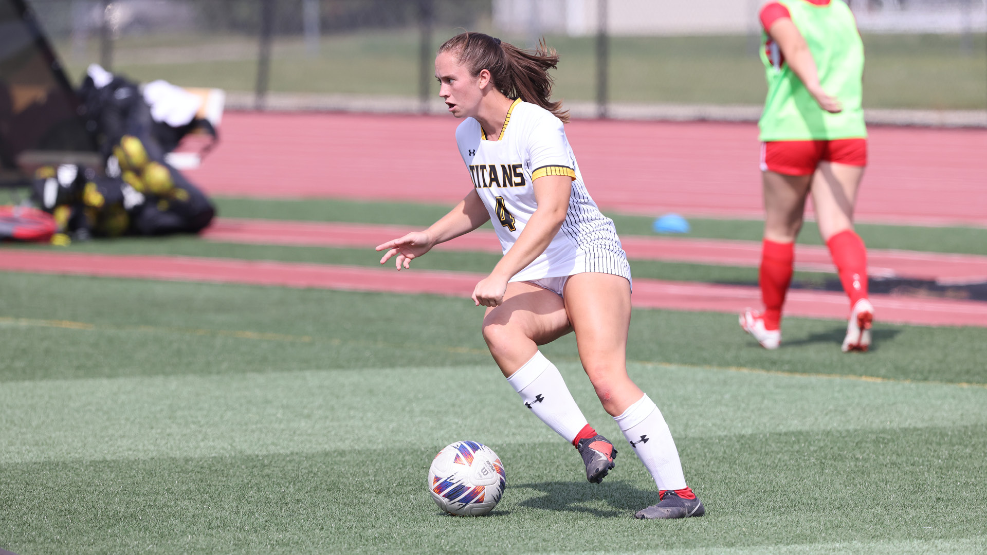 Rylie Kaufmann scored her third goal of the season against the Britons on Saturday