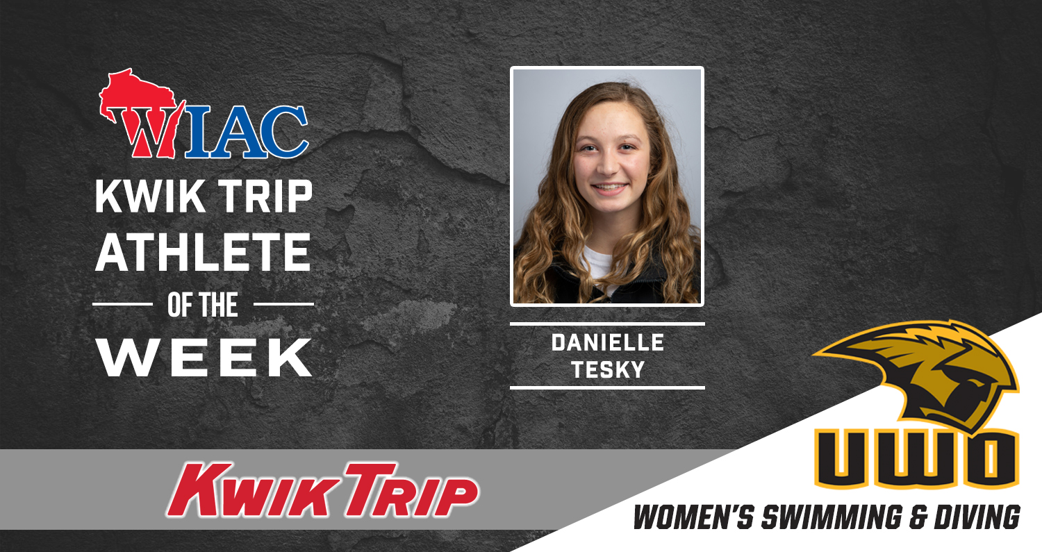 Tesky Awarded WIAC Diving Athlete Of The Week Recognition
