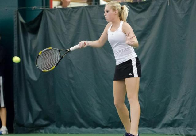 Preslee Nolte went unbeaten at both No. 1 singles and doubles