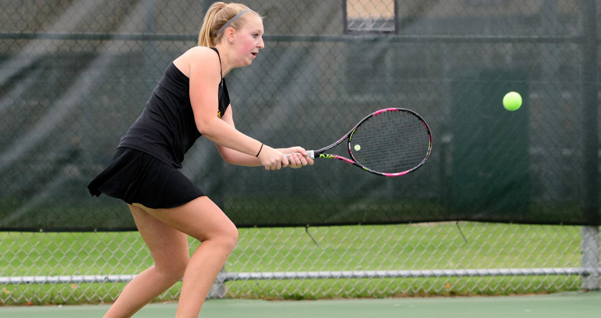 Bailey Sagen finished fourth at both No 1 singles and No. 1 doubles at this year's WIAC Championship.