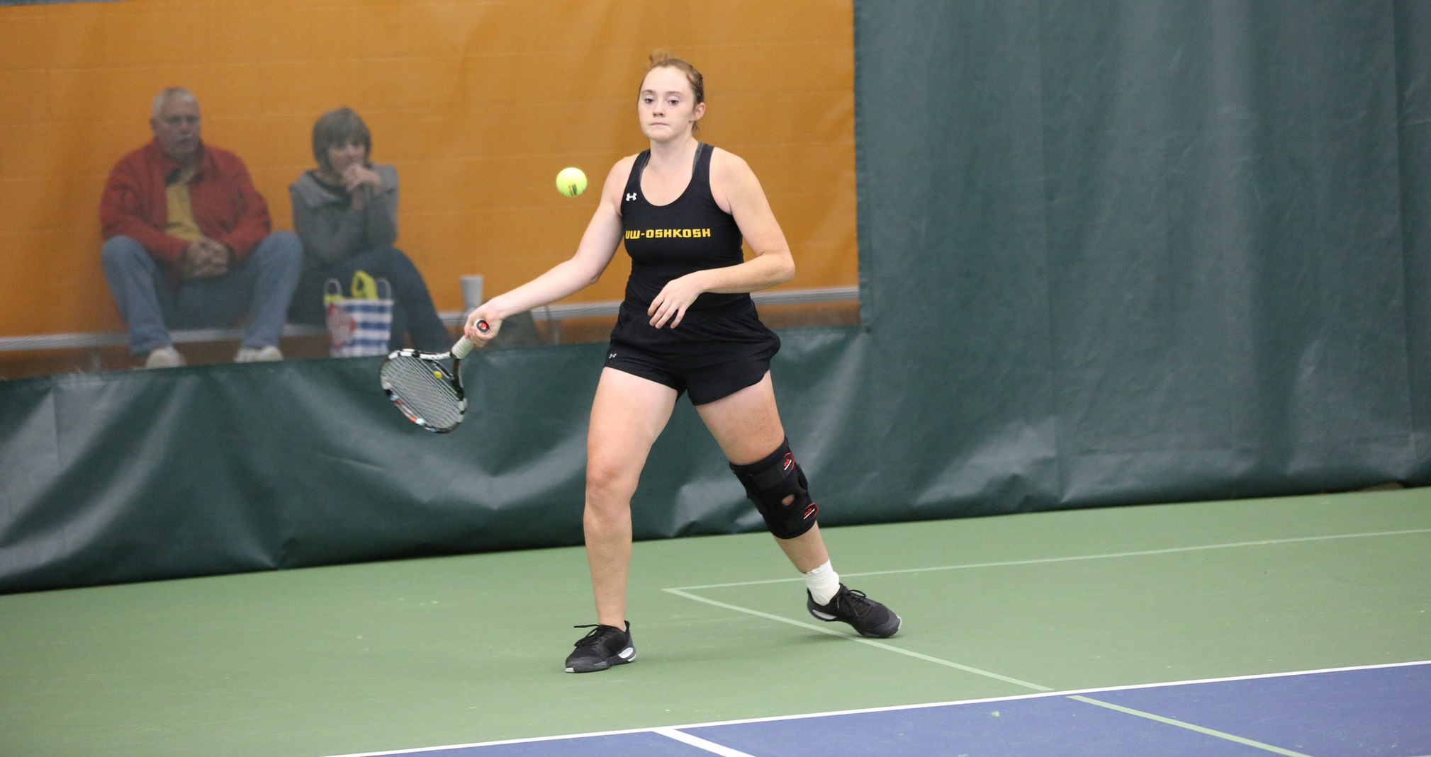 Taylor Johnson recorded wins against the Blue Devils at both No. 6 singles and No. 3 doubles.