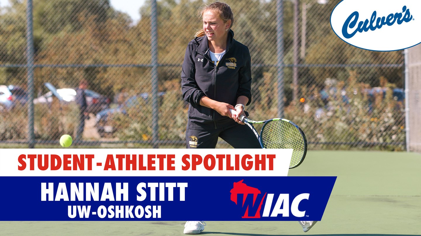 WIAC Student-Athlete Spotlight: Hannah Stitt