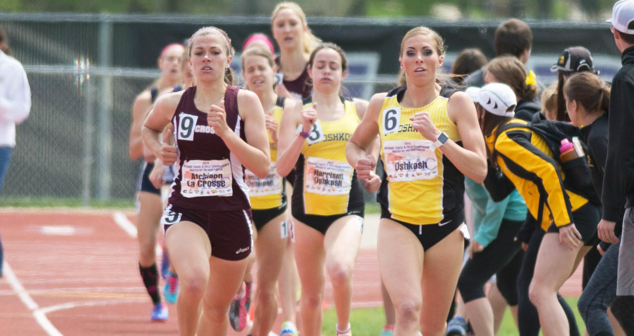 Kylee Verhasselt repeated as 800-meter run champion and won the 1,500-meter run at this year's WIAC Outdoor Championship.