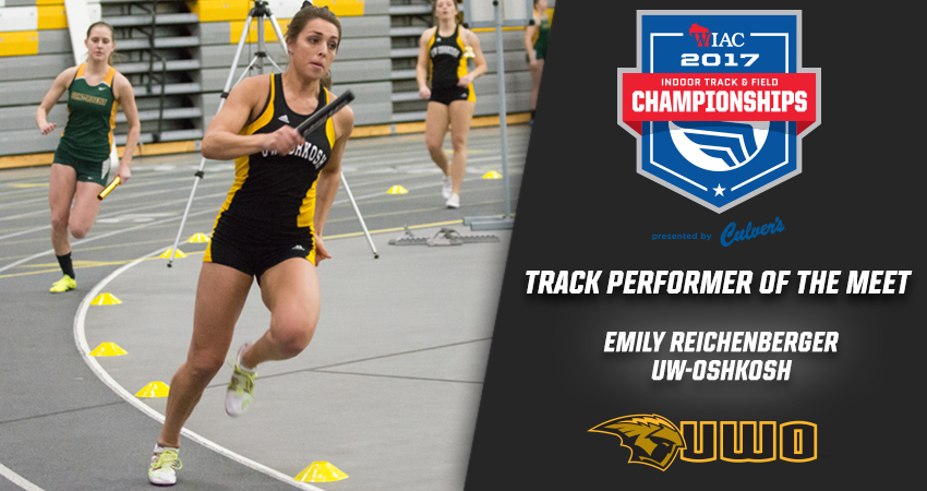 Reichenberger Selected WIAC’s Top Track Performer