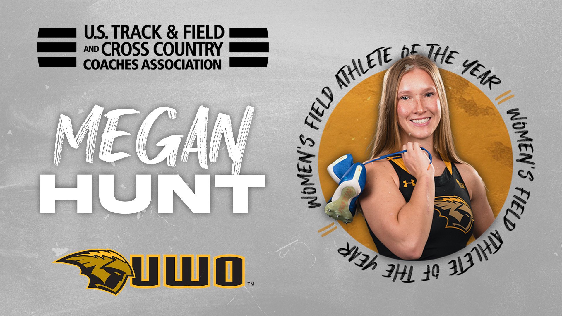Hunt Earns USTFCCCA North Region Field Athlete Of The Year