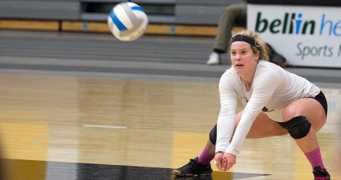 Mandy Trautmann totaled 27 digs against Millikin University and 18 against Central College.