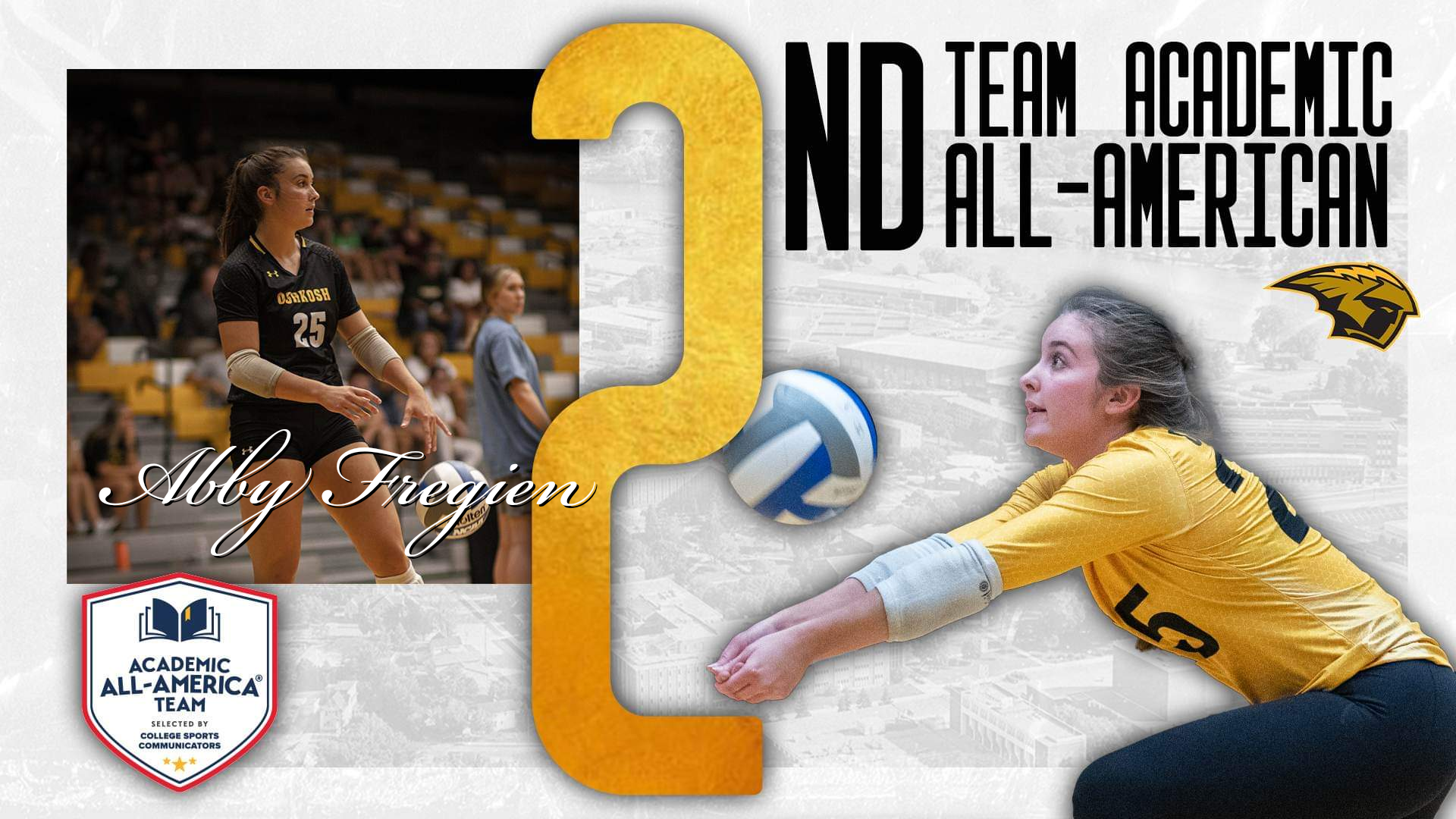 Fregien Named to CSC Academic All-America Second Team