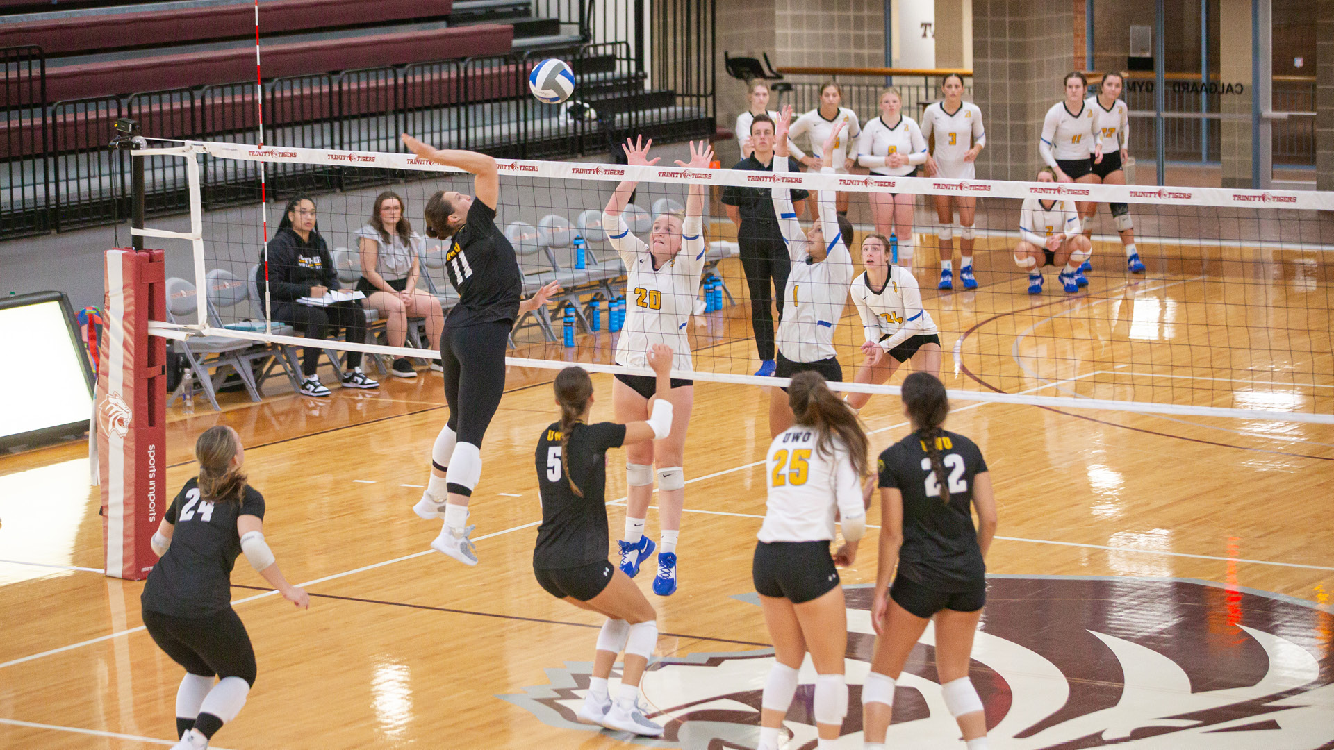 Volleyball Wins Two on Saturday Including Upset of Trinity